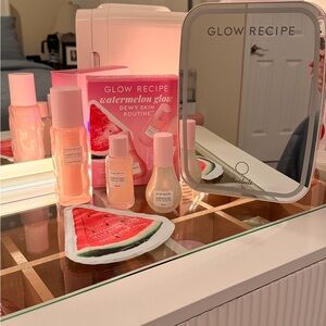 Glow Recipe Watermelon Glow Primer Set with Mini Fridge